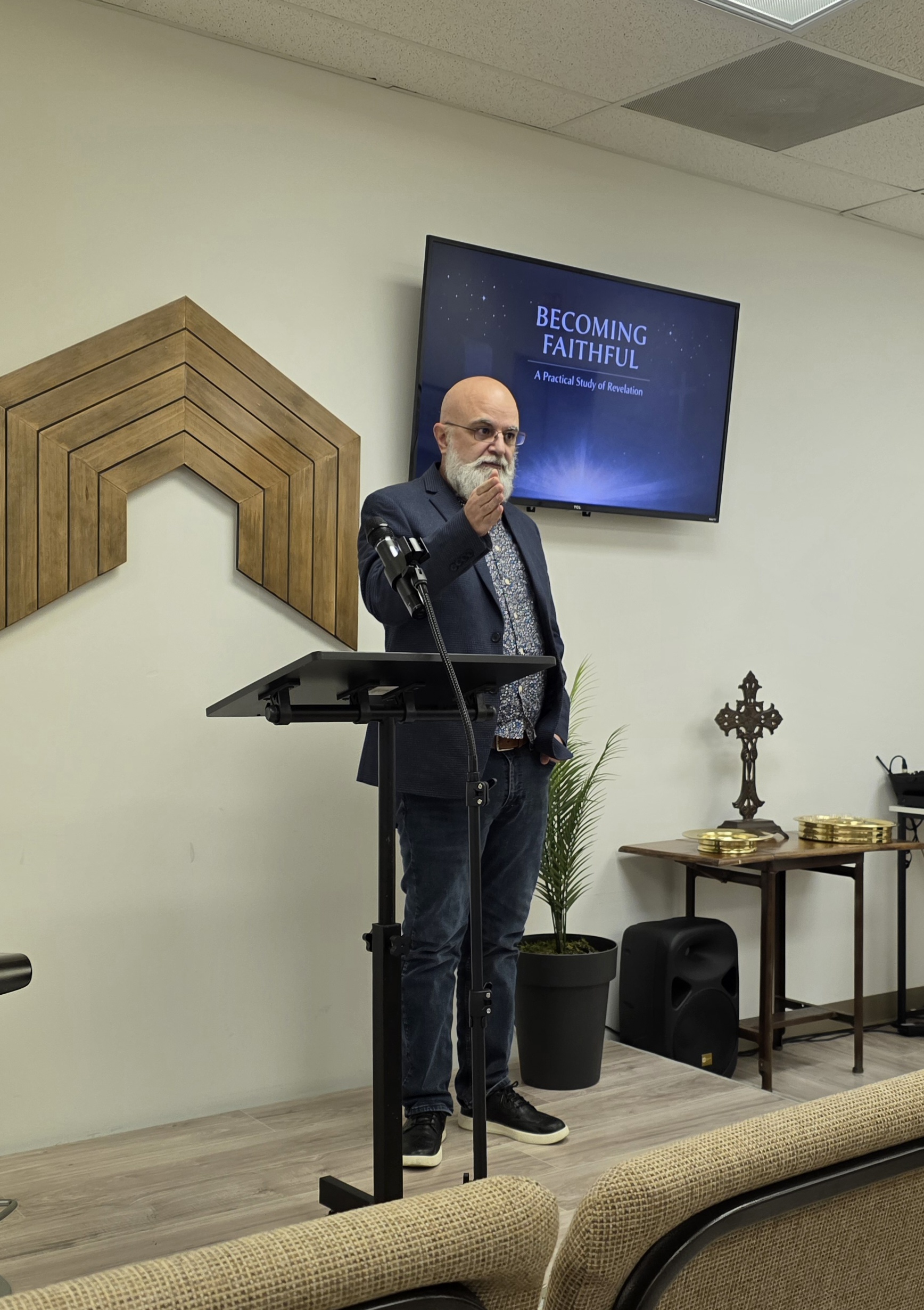 Our Minister, Glenn Newton